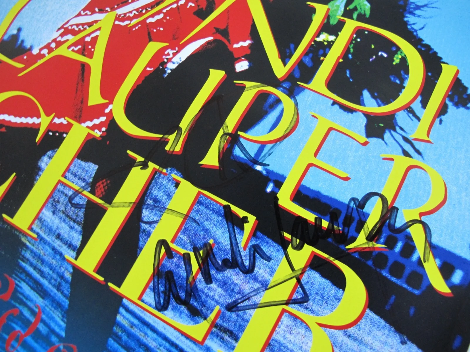 Cyndi Lauper ~ 11x17 Poster ~ Hand SIGNED, image 3