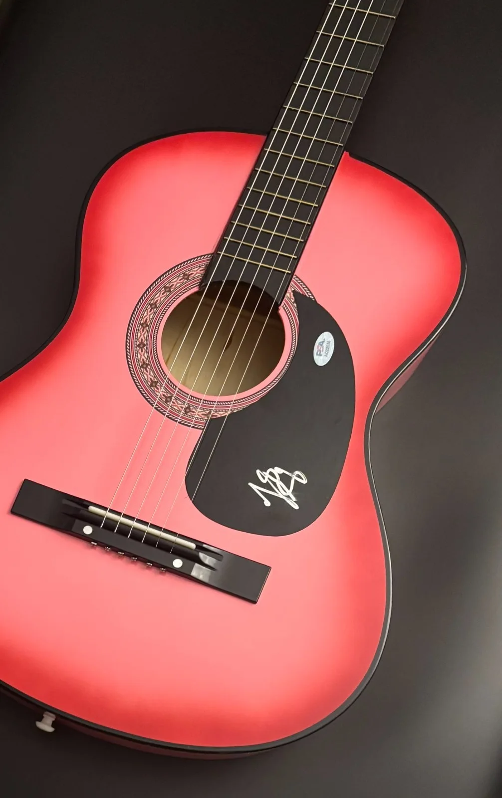 PSA Things a Man Oughta Know Star * LAINEY WILSON * Signed Acoustic Guitar COA, image 5