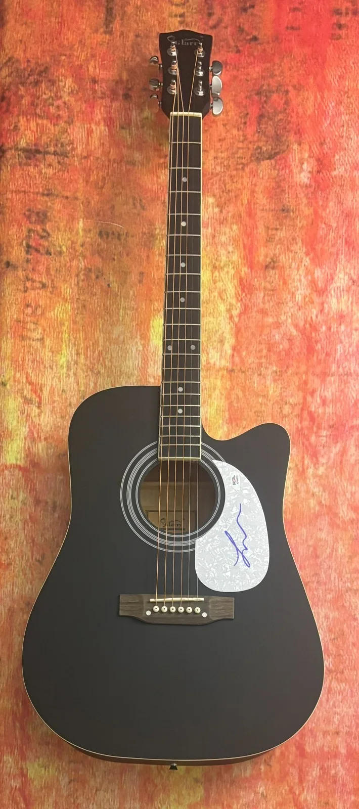 PSA 4 Non Blondes Star * LINDA PERRY * Signed 41" Acoustic Guitar PROOF COA, изображение 3
