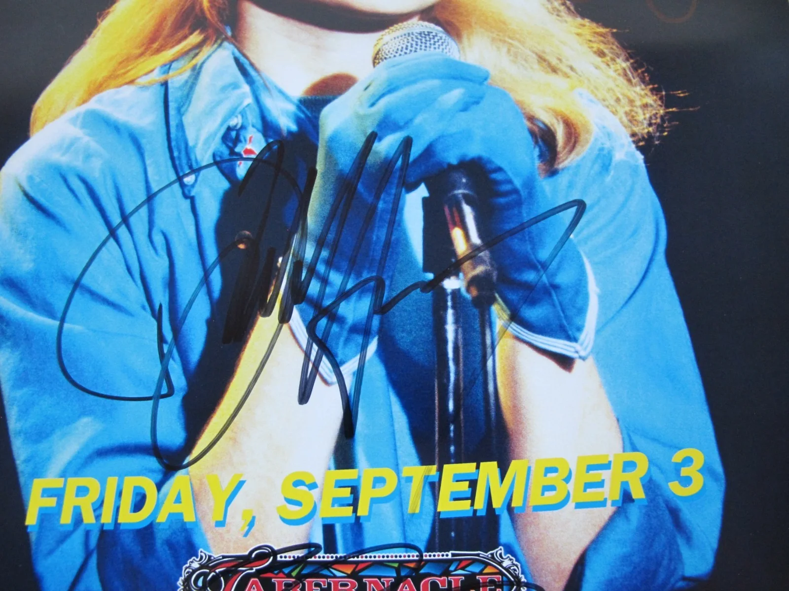 Blondie ~ 11x17 Poster ~ Hand SIGNED By Debbie Harry, Chris Stein, & Clem Burke, image 3