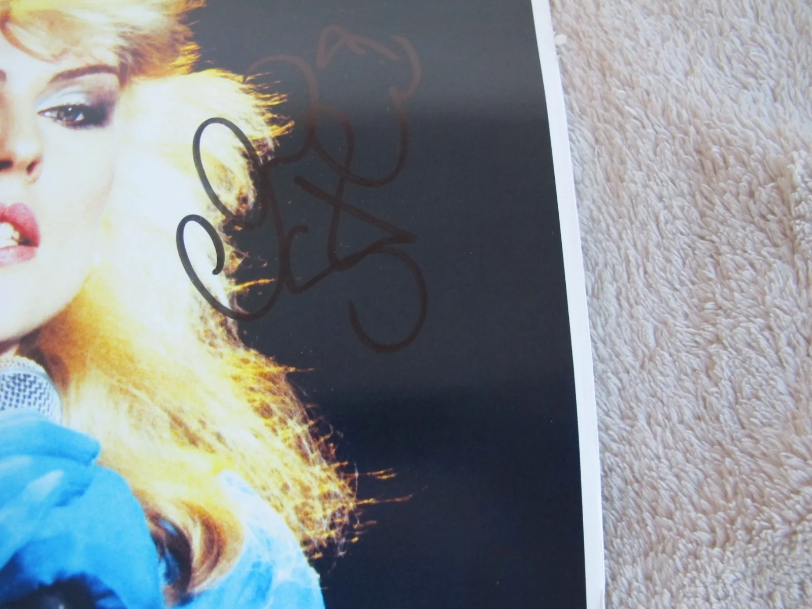 Blondie ~ 11x17 Poster ~ Hand SIGNED By Debbie Harry, Chris Stein, & Clem Burke, image 4