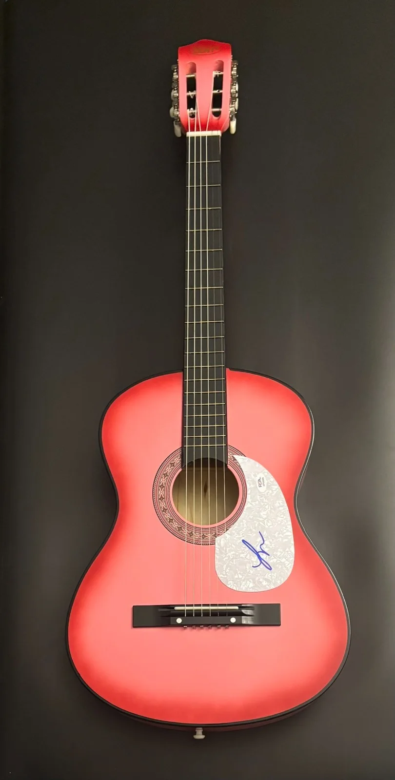 PSA 4 Non Blondes Star * LINDA PERRY * Signed Acoustic Guitar PROOF COA, изображение 3
