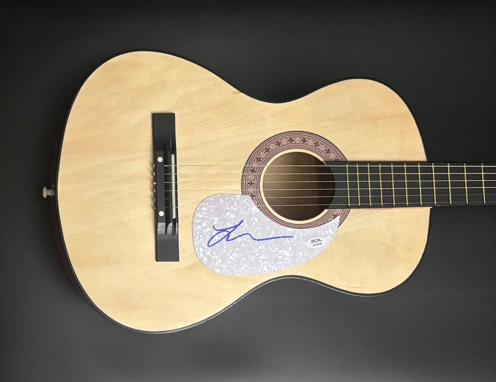 PSA 4 Non Blondes Star * LINDA PERRY * Signed Acoustic Guitar PROOF COA, изображение 2