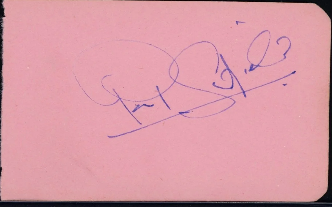 Vintage Kathleen Harrison / Paul Scofield Autographs, image 2