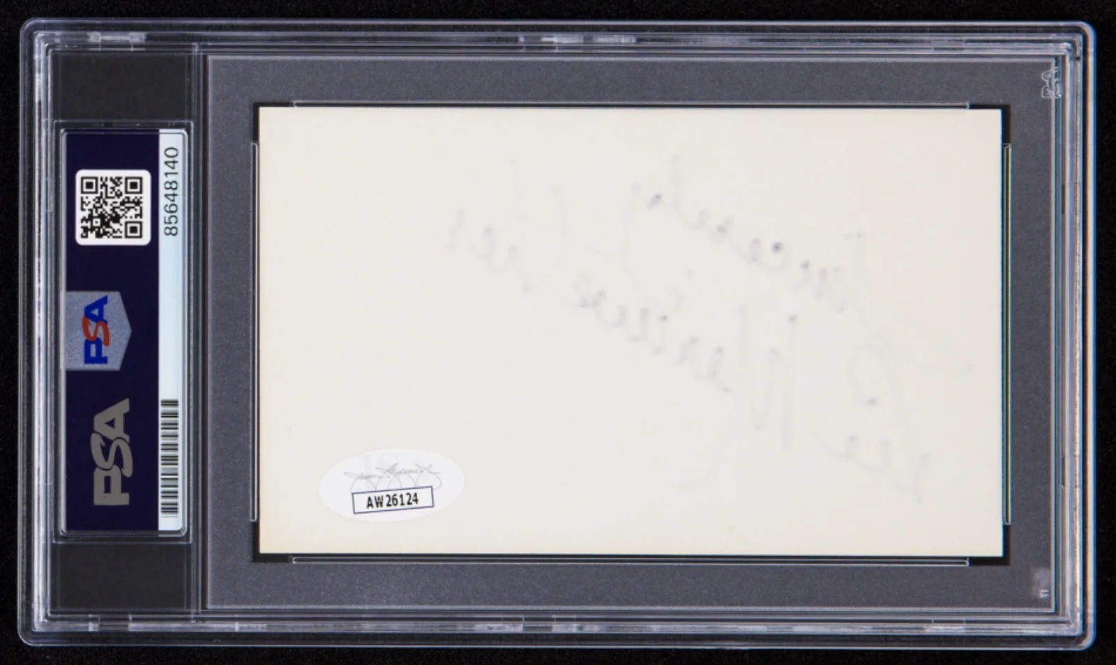 Lee Meriwether — Lee Meriwether Signed Index Card (PSA 10 Auto & JSA) Catwoman Actress Batman, изображение 2