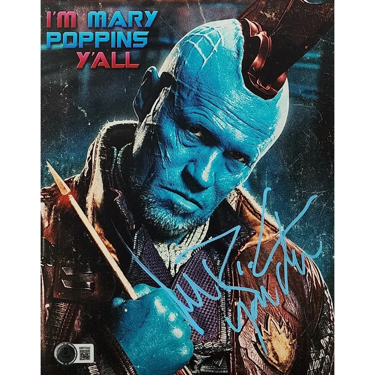Michael Rooker — Michael Rooker Signed Photo #1 (8x10) w/ "Yondu"