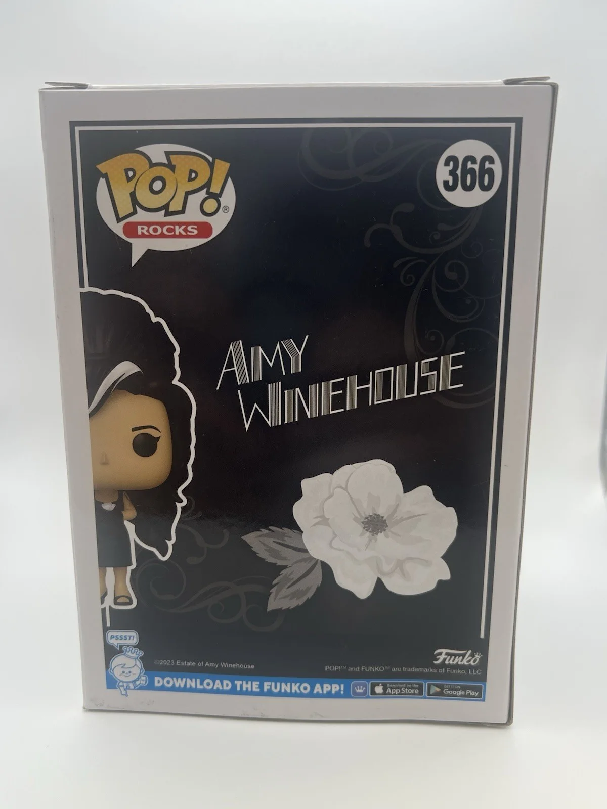 Marisa Abela Signed Autographed Amy Winehouse Funko Pop #366 w/JSA COA, изображение 4