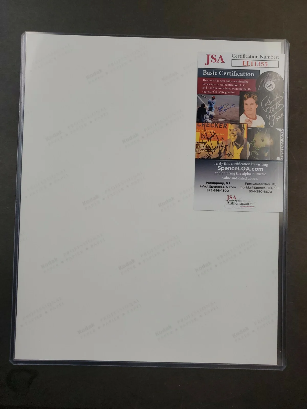 Ethan Phillips, Jennifer Lien — Ethan Phillips and Jennifer Lien Signed 8X10 Picture Star Trek Voyager JSA COA, изображение 2