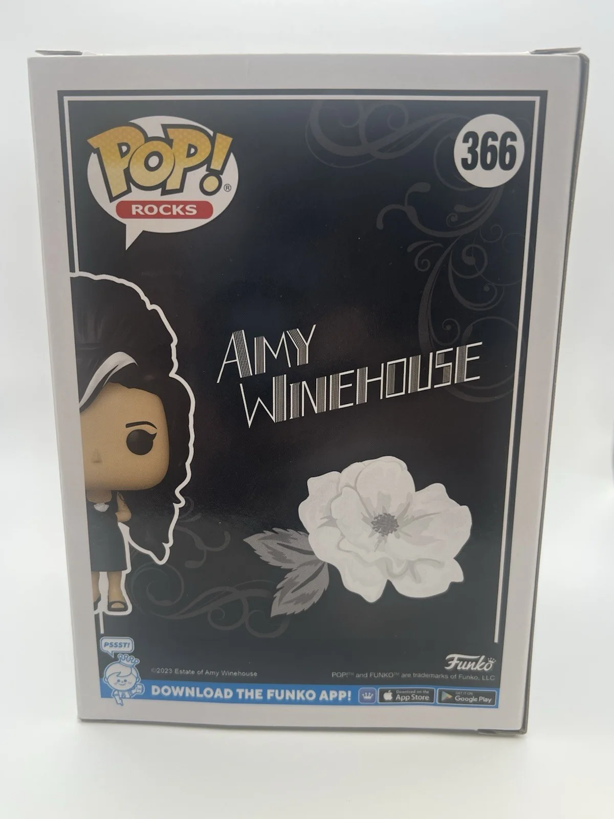 Marisa Abela Signed Autographed Amy Winehouse Funko Pop #366 w/JSA COA, изображение 4