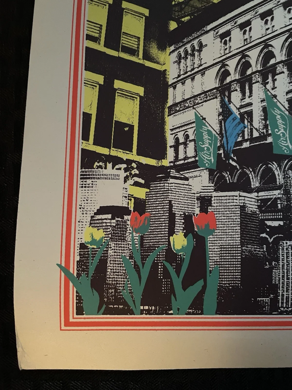 AIR SUPPLY Original Tour Carnegie Hall NY Poster AUTOGRAPHED By Russell & Graham, изображение 3