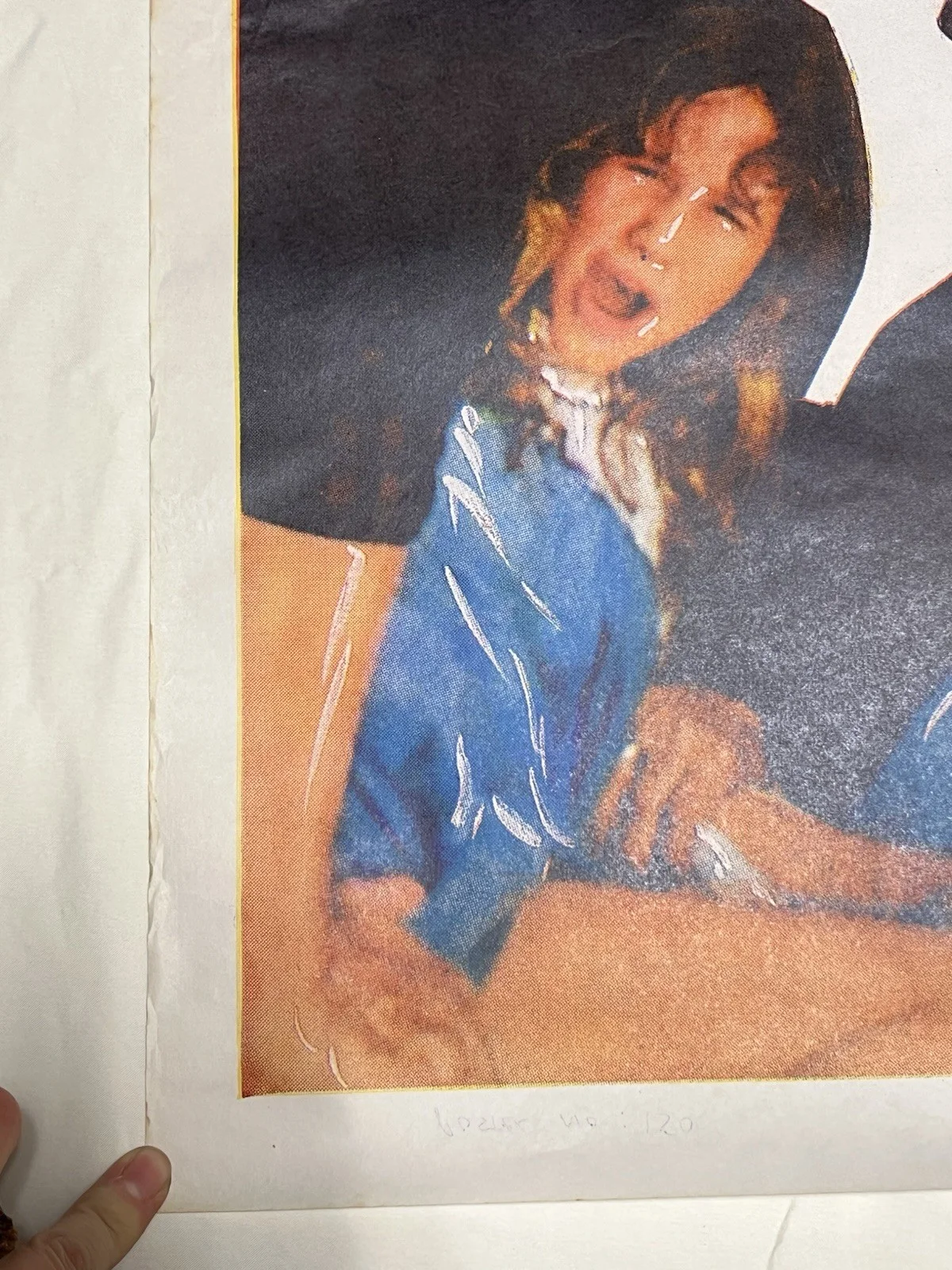 Linda Blair — Exorcist Movie Poster SIGNED BY LINDA BLAIR 40”x30” Original Vintage, изображение 3
