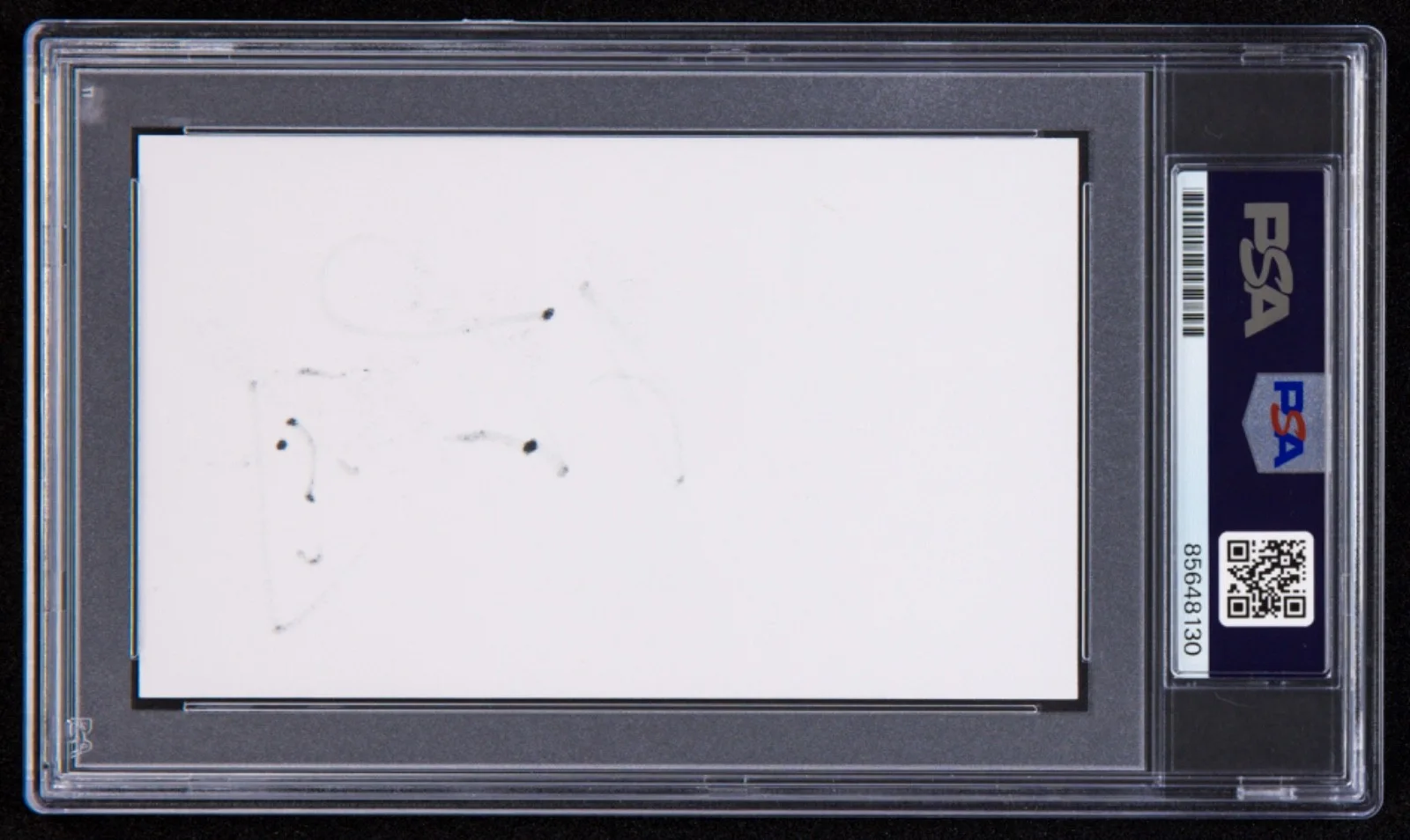 Jay Leno — Jay Leno Signed Index Card (PSA) The Tonight Show Host Auto, image 2