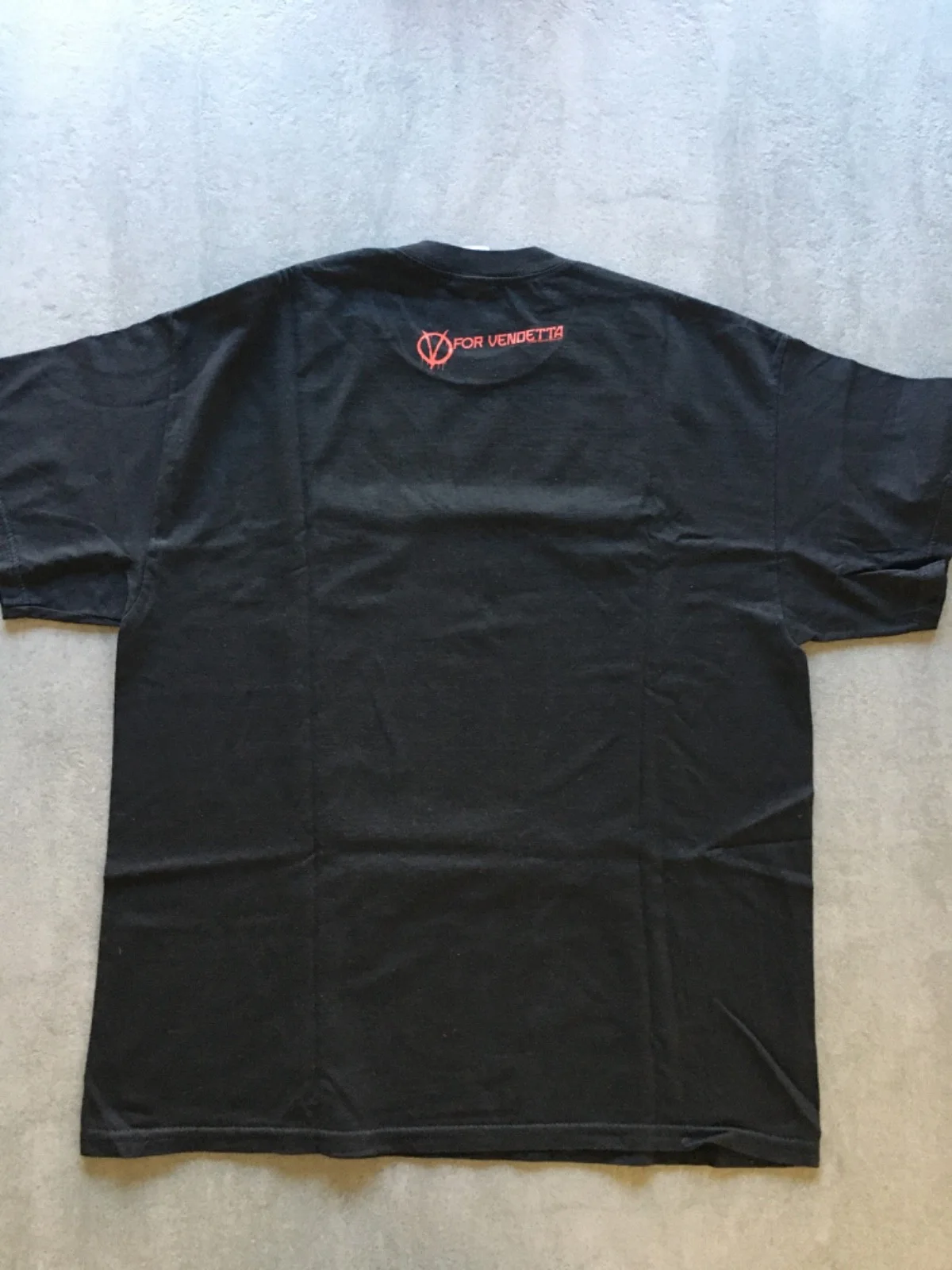V for Vendetta promotional T-Shirt Black XL, image 5