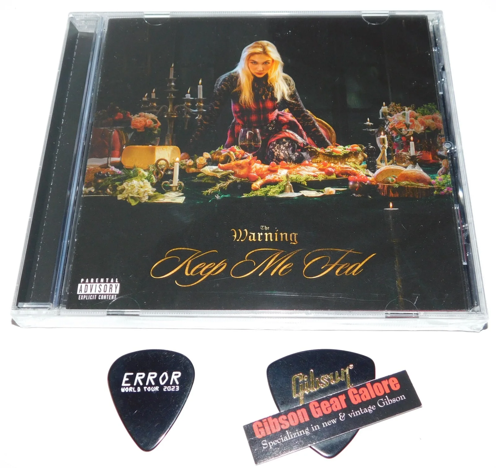 The Warning Band Keep Me Fed Signed CD Set Sealed Ale Dany Pau Villarreal LTD, изображение 3