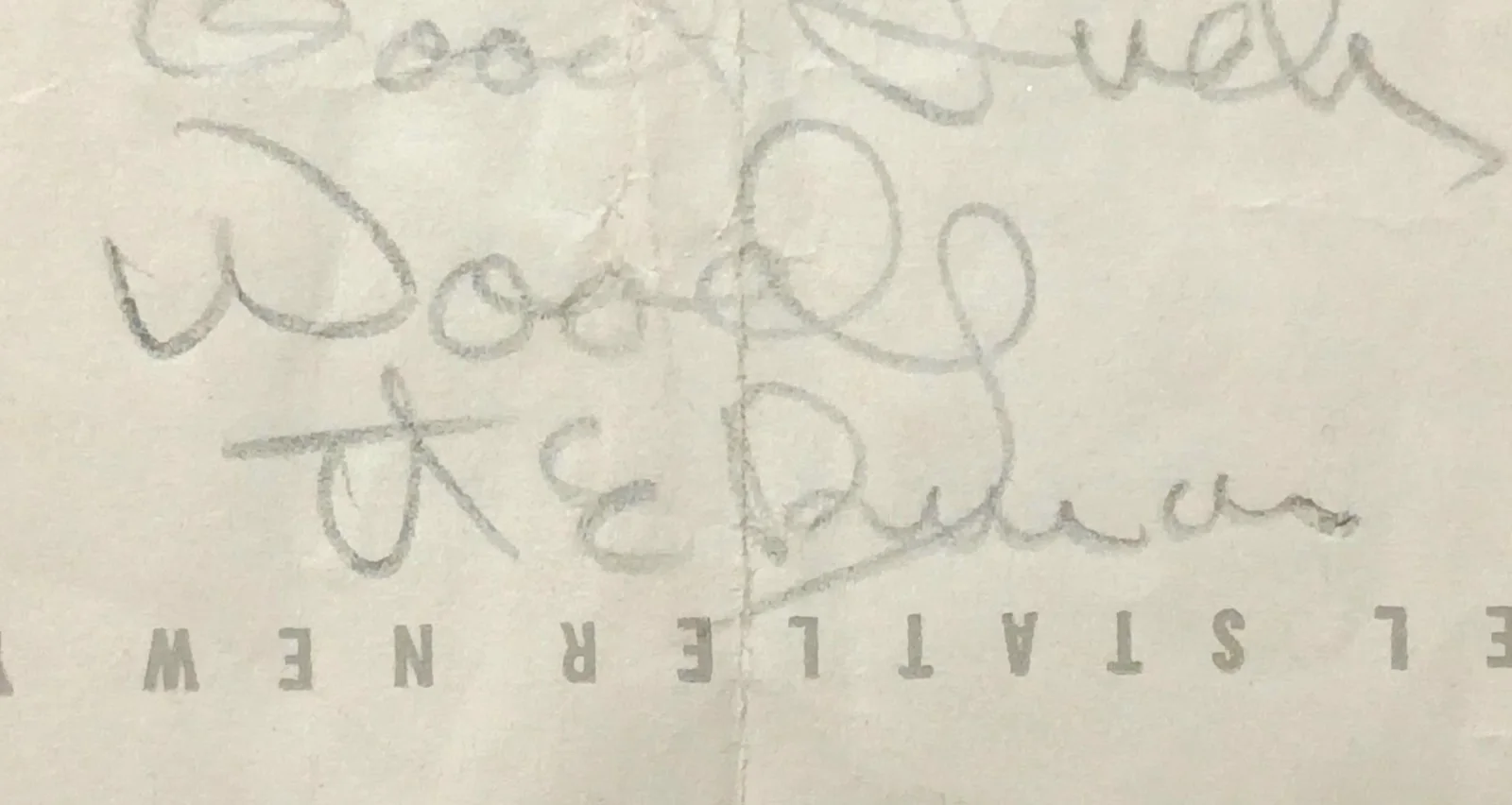 Woody Herman & Dolly Houston Signed Inscrubed Stationary Statler Hotel New York, изображение 4
