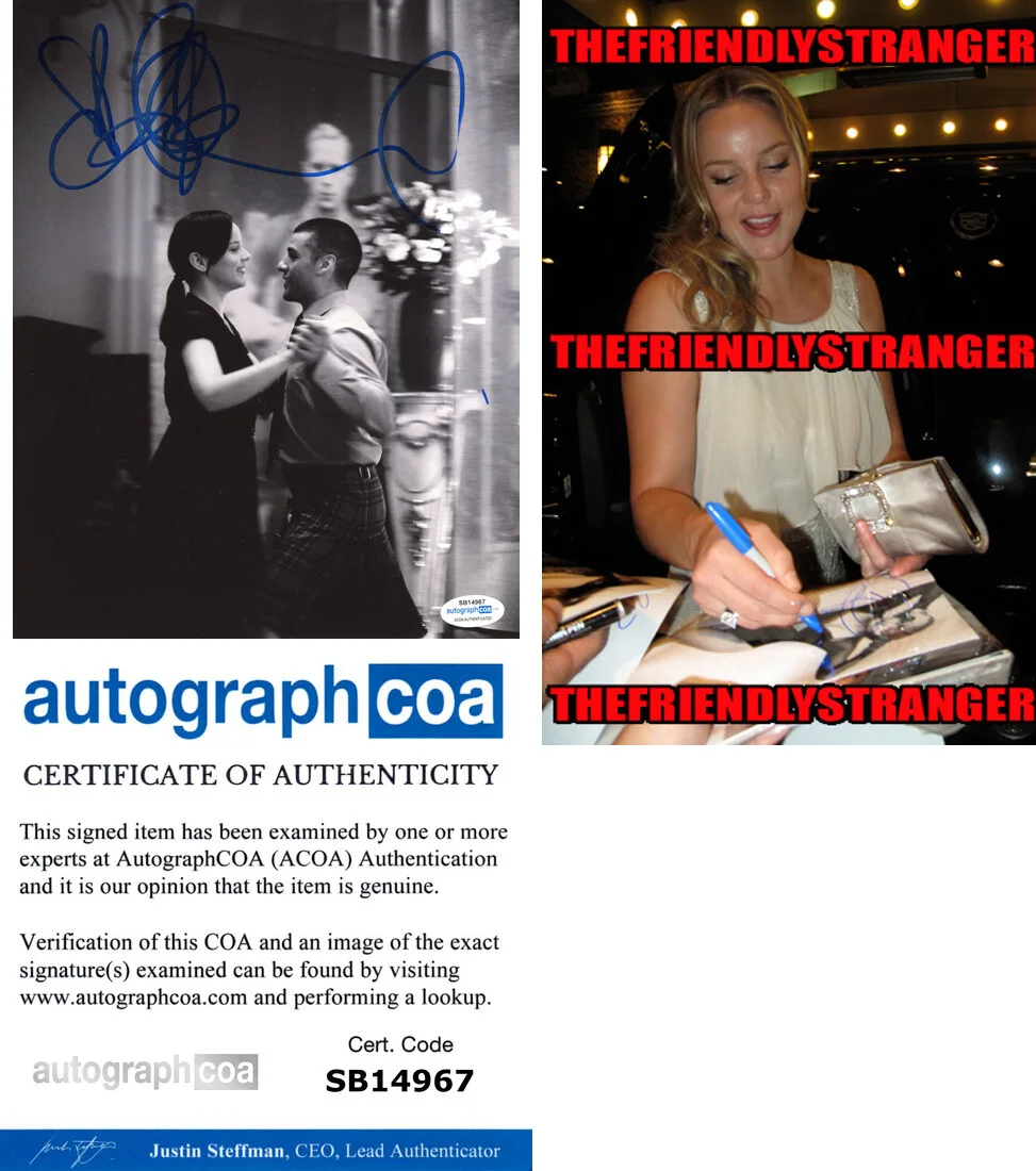 ABBIE CORNISH — Abbie Cornish signed Autographed "W.E." 8x10 Photo PROOF a SEXY Hot ACOA COA