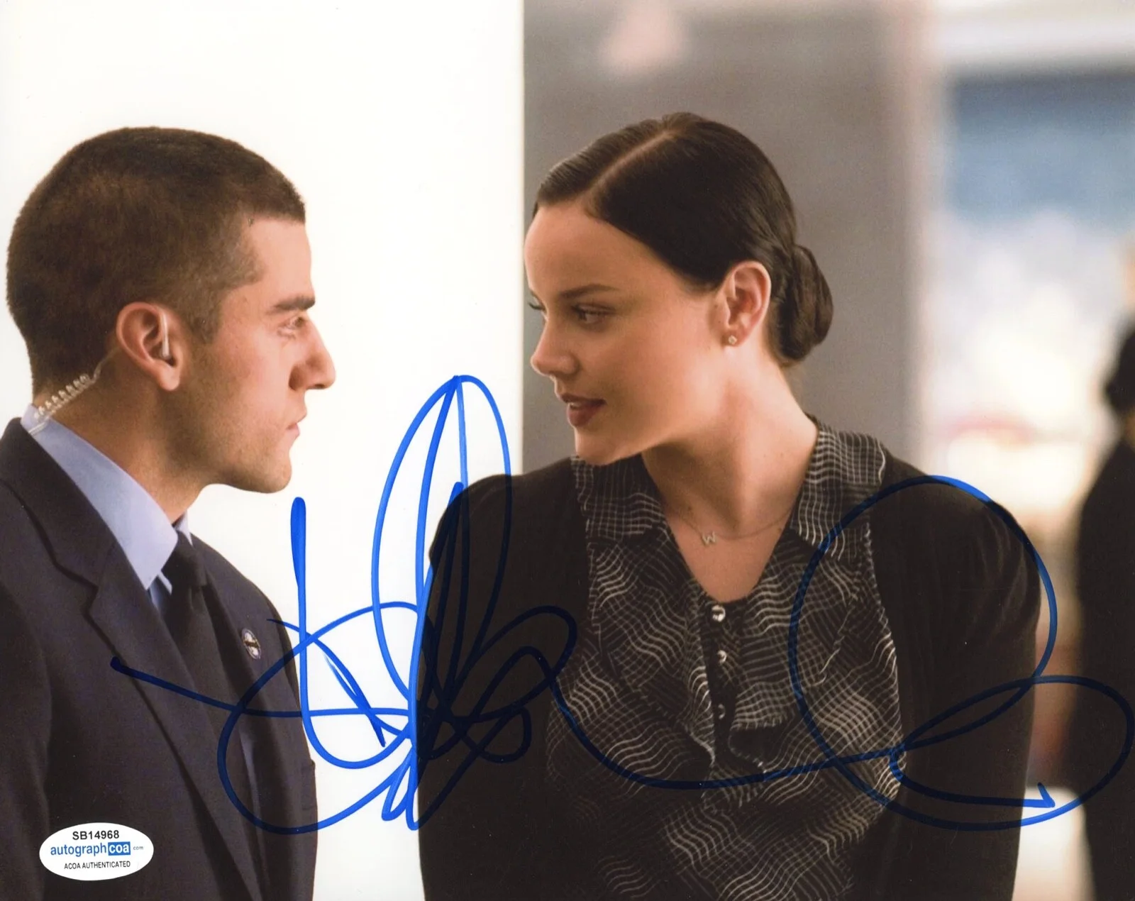 ABBIE CORNISH — Abbie Cornish signed Autographed "W.E." 8x10 Photo PROOF b SEXY Hot ACOA COA, изображение 3