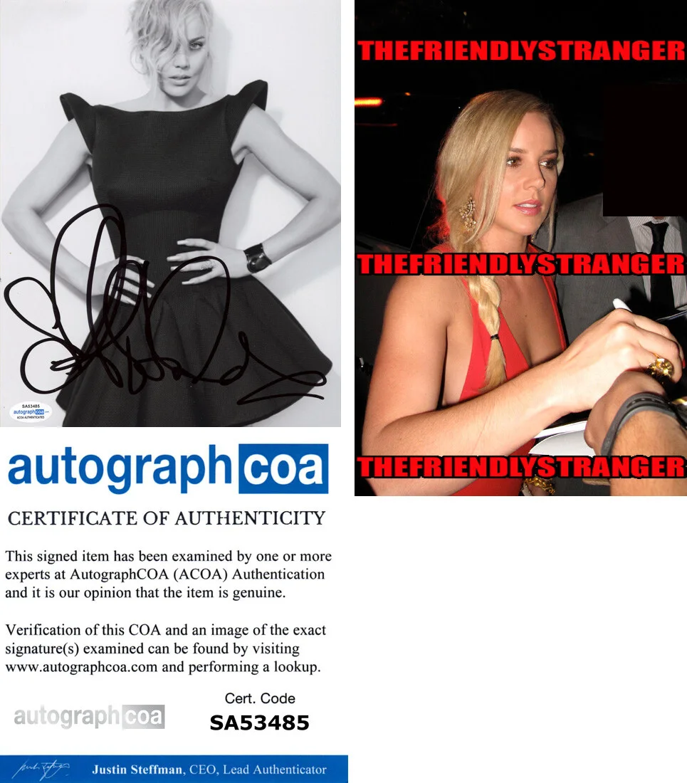 ABBIE CORNISH — Abbie Cornish signed Autographed 8x10 Photo PROOF k SEXY Sucker Punch ACOA COA