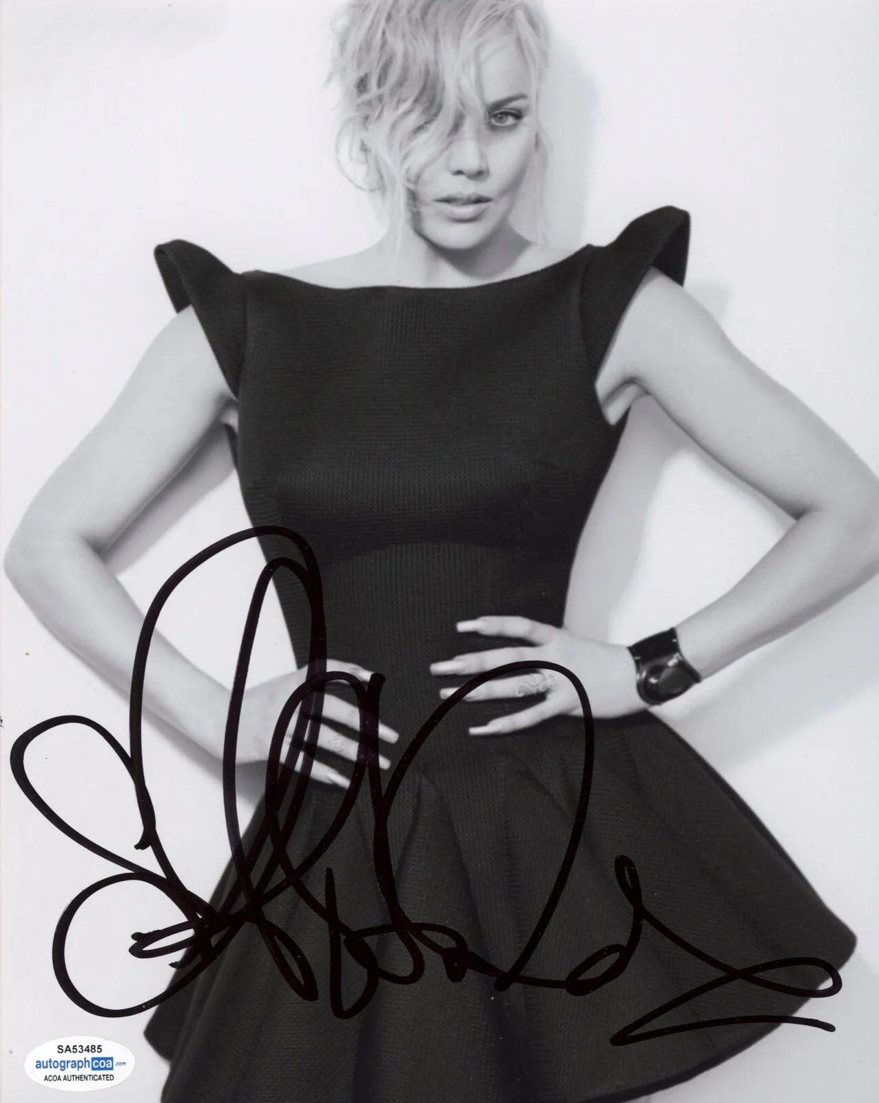 ABBIE CORNISH — Abbie Cornish signed Autographed 8x10 Photo PROOF k SEXY Sucker Punch ACOA COA, изображение 3