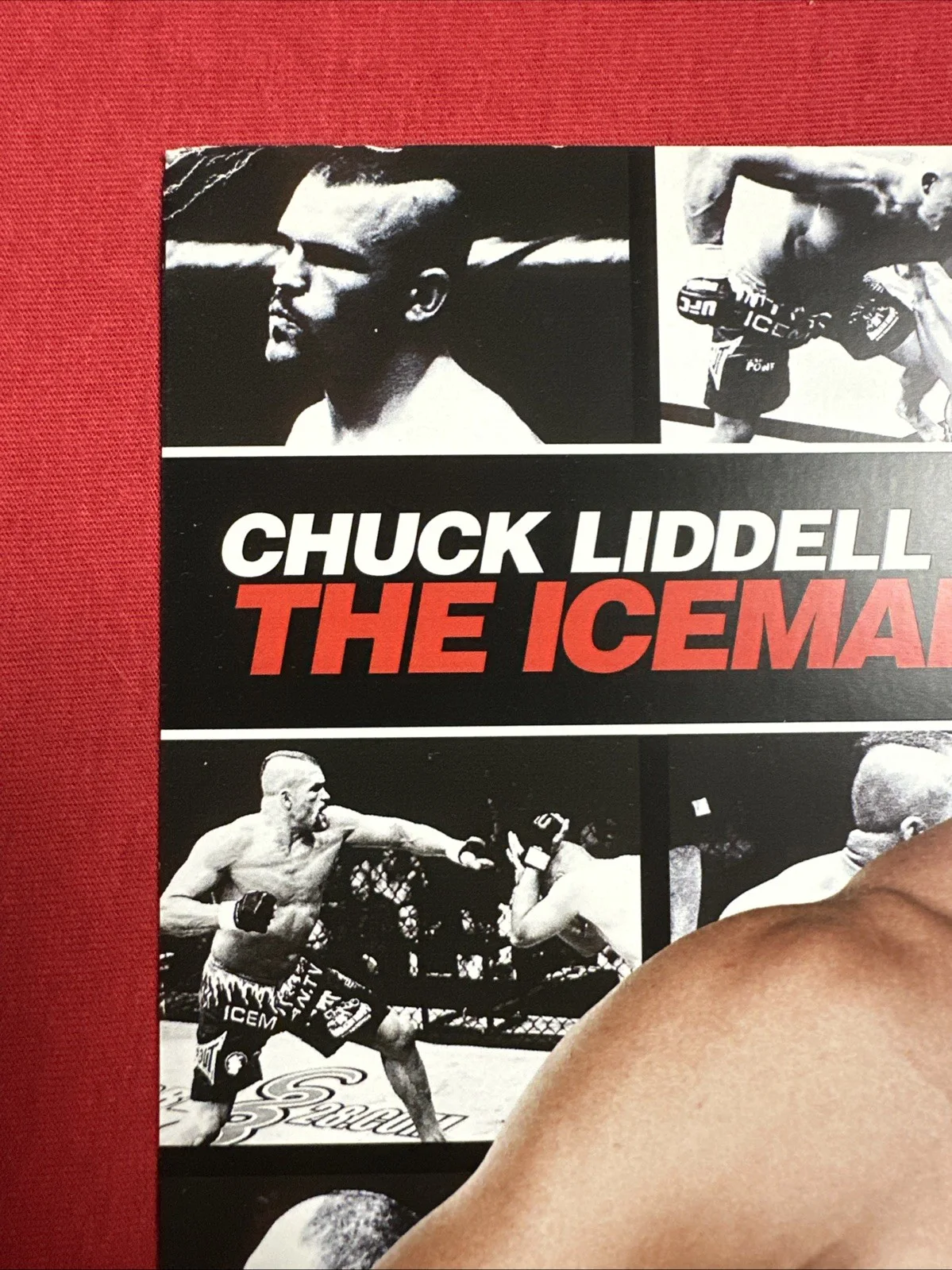 Chuck Liddell — Chuck Liddell - Iceman UFC 8.5 X 11 Autograph Psa, image 5