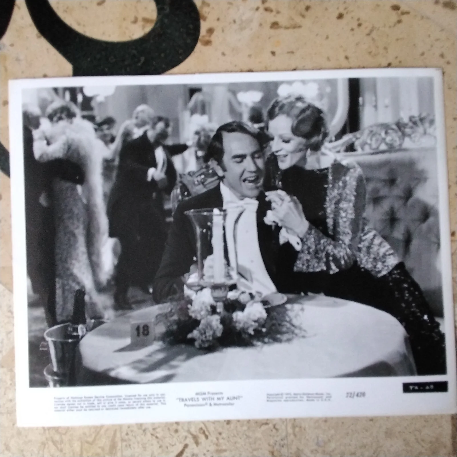 Alec McCowen SIGNED Card Photo Movie Actor Travels With My Aunt Frenzy Cleopatra, изображение 5