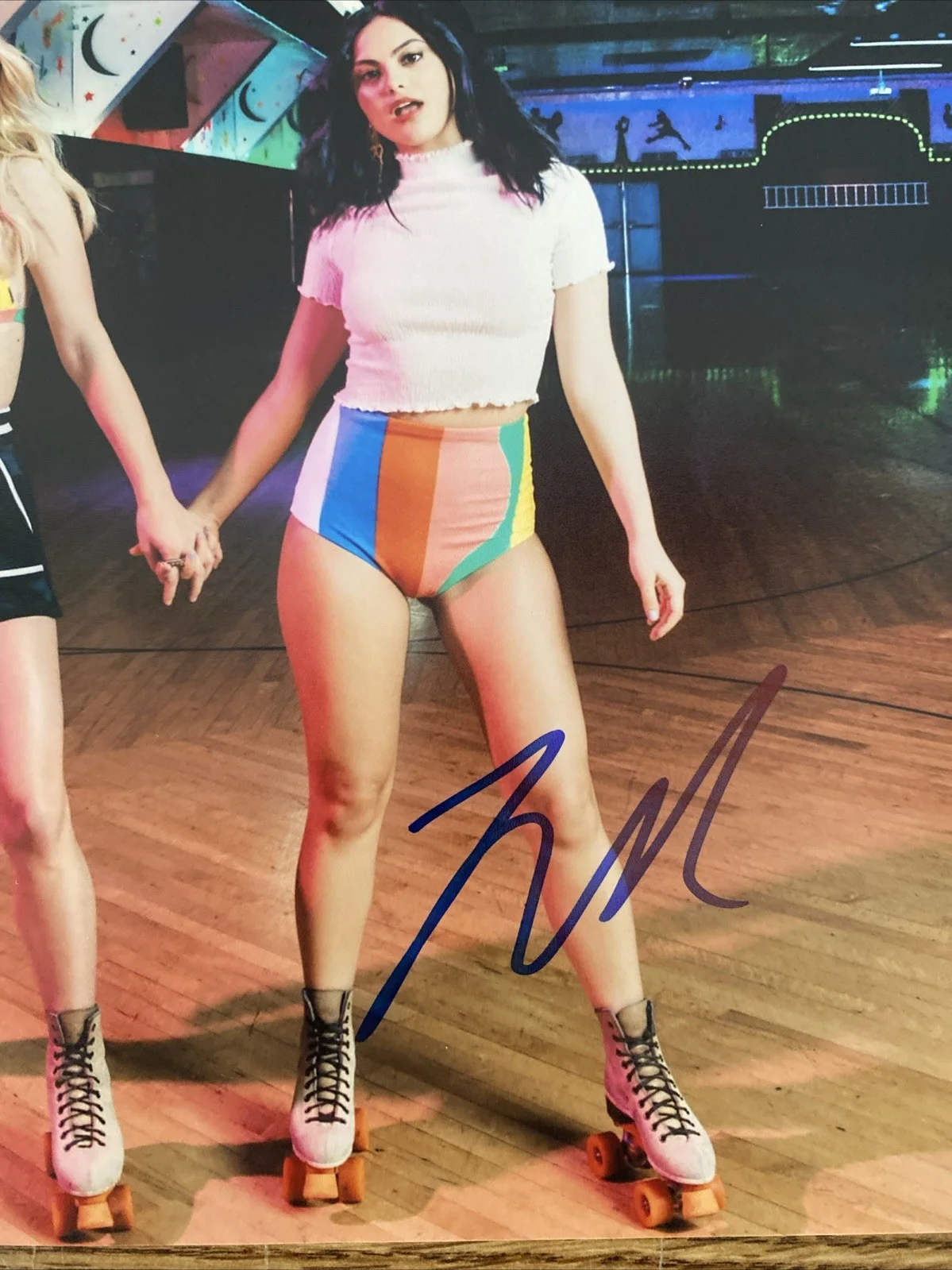 Lili Reinhart & Camila Mendes Autographed 8x10 Photo Riverdale Betty Veronica, изображение 3