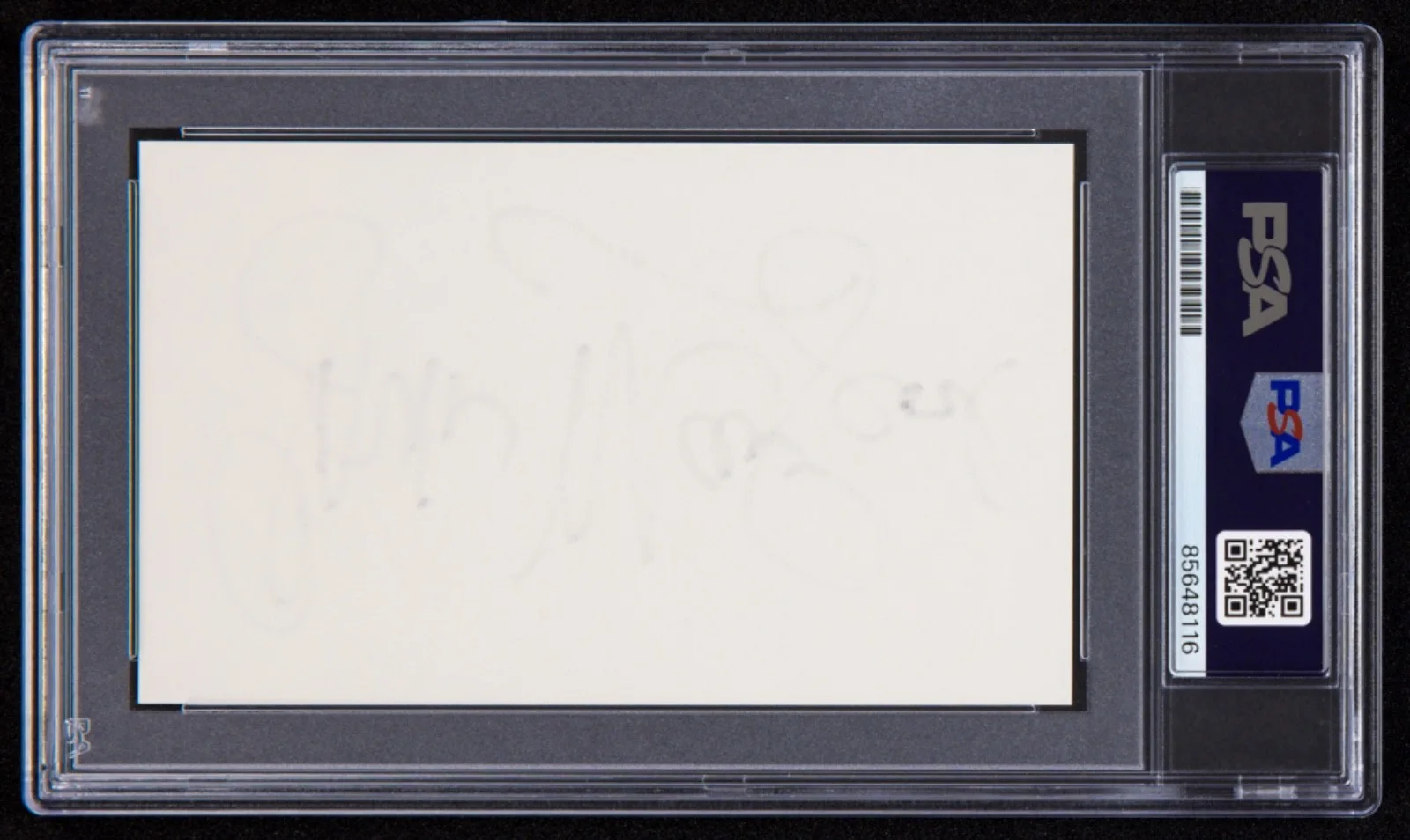 Gavin MacLeod — Gavin MacLeod Signed Index Card (PSA) Love Boat Captain Mary Tyler Moore Show, изображение 2