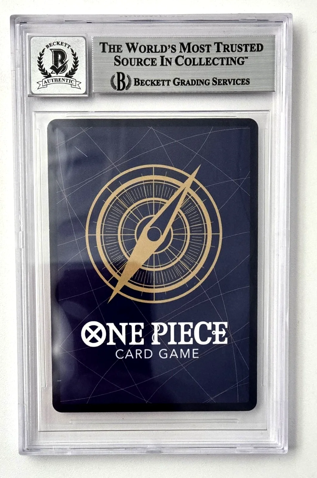 Chris Guerrero — Gecko Moria One Piece Signed Card Chris Guerrero Beckett COA 10 Autograph 111, image 2