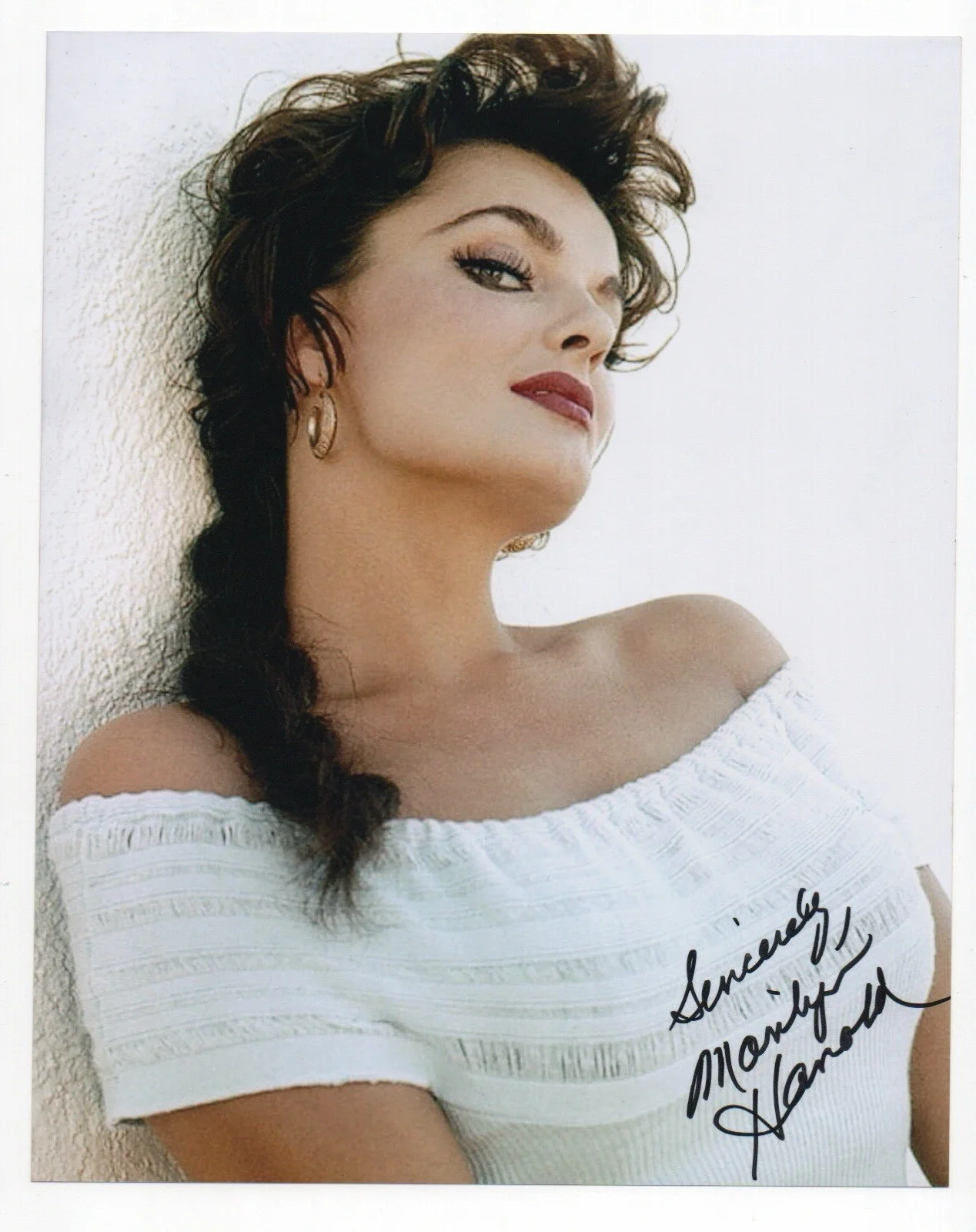Marilyn Hanold — Marilyn Hanold signed autograph 8x10 Photo No COA Pass BAS PSA JSA Hot Sexy Rare