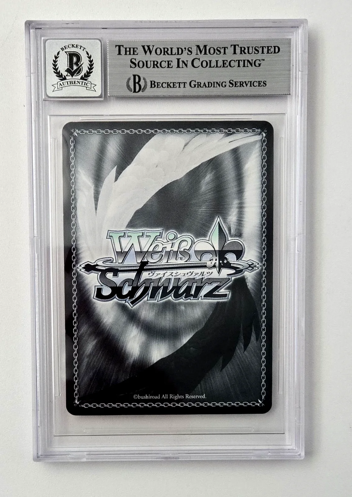 Chris Guerrero — Ainz Overlord Signed Card Chris Guerrero Slab Beckett 10 Weiss Schwarz Auto 922, изображение 2
