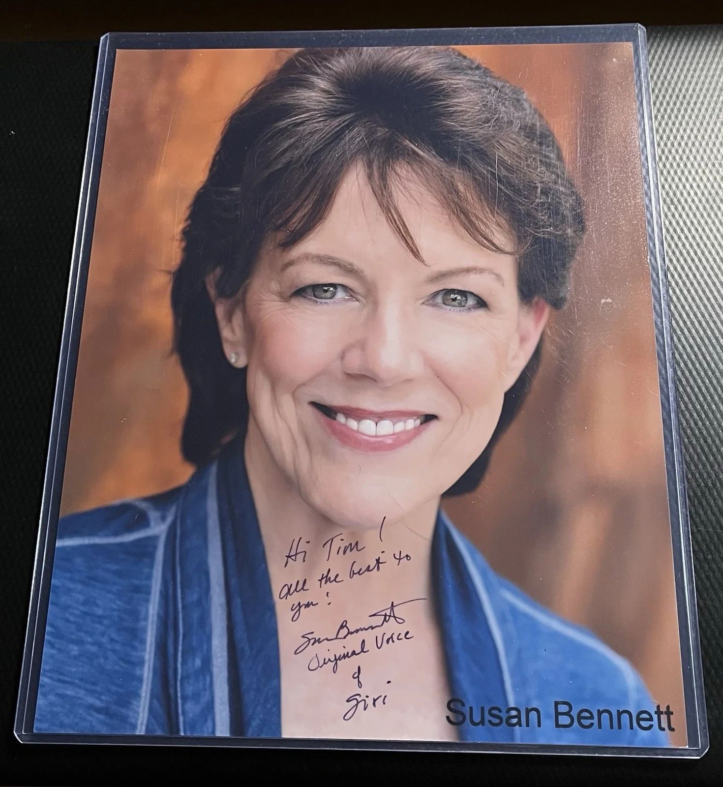 Original Voice of Siri aka Susan Bennett Signed 8x10 Photo w/ COA & Top Loader, изображение 2