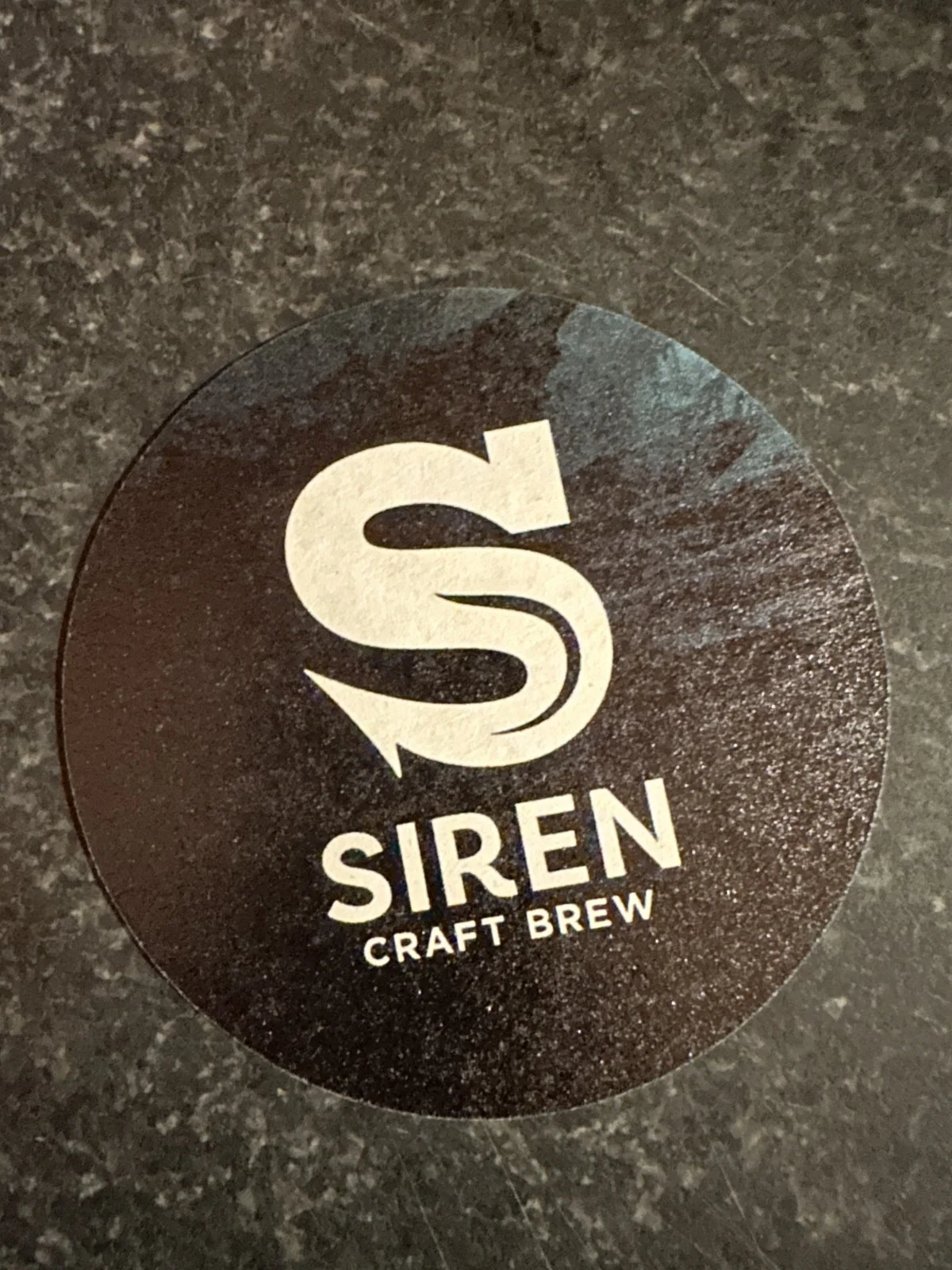 PREDATOR BADLANDS UK PREMIERE SIREN COASTER BEER MAT PROMO PROMOTIONAL, изображение 2