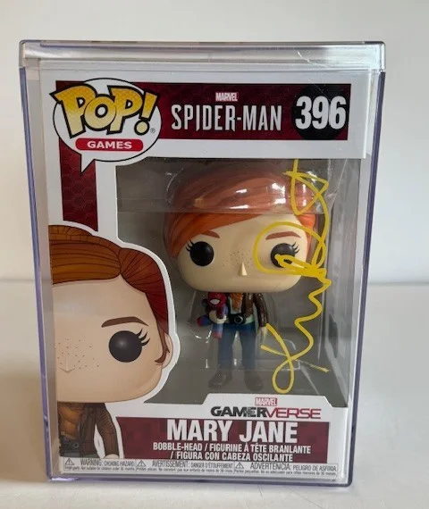 Kirsten Dunst — Kirsten Dunst Signed Mary Jane 396 Funko Marvel Spider-Man Beckett COA Hard Case