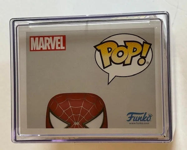 Andrew Garfield — Andrew Garfield Signed Spider-Man Funko Pop #1158 Beckett COA w/Hard Case, image 5