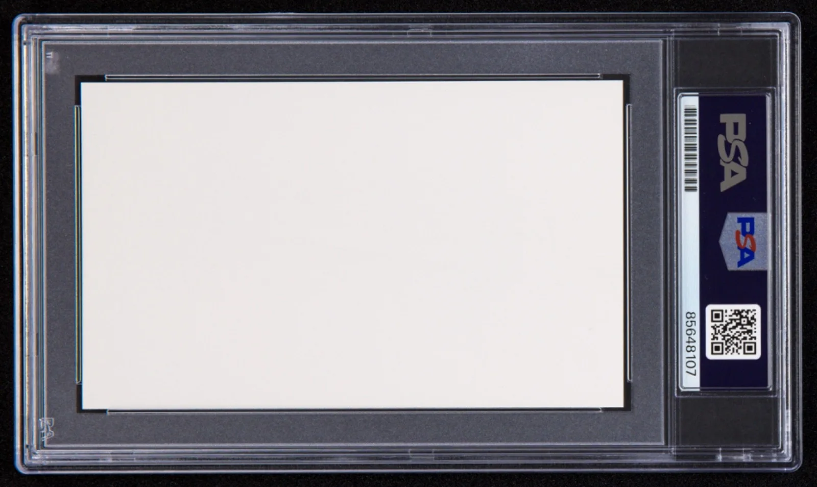 David Attenborough — David Attenborough Signed Index Card (PSA) Plant Earth Documentary Narrator Auto, image 2