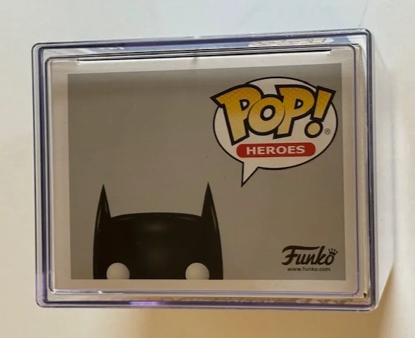 Christian Bale Signed Batman Dark Knight Funko Pop #144 Beckett COA w/ Hard Case, image 5