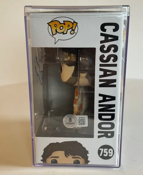 Diego Luna — Diego Luna signed Cassian Andor Star Wars 759 Funko Pop Beckett COA w/Hard Case, image 2