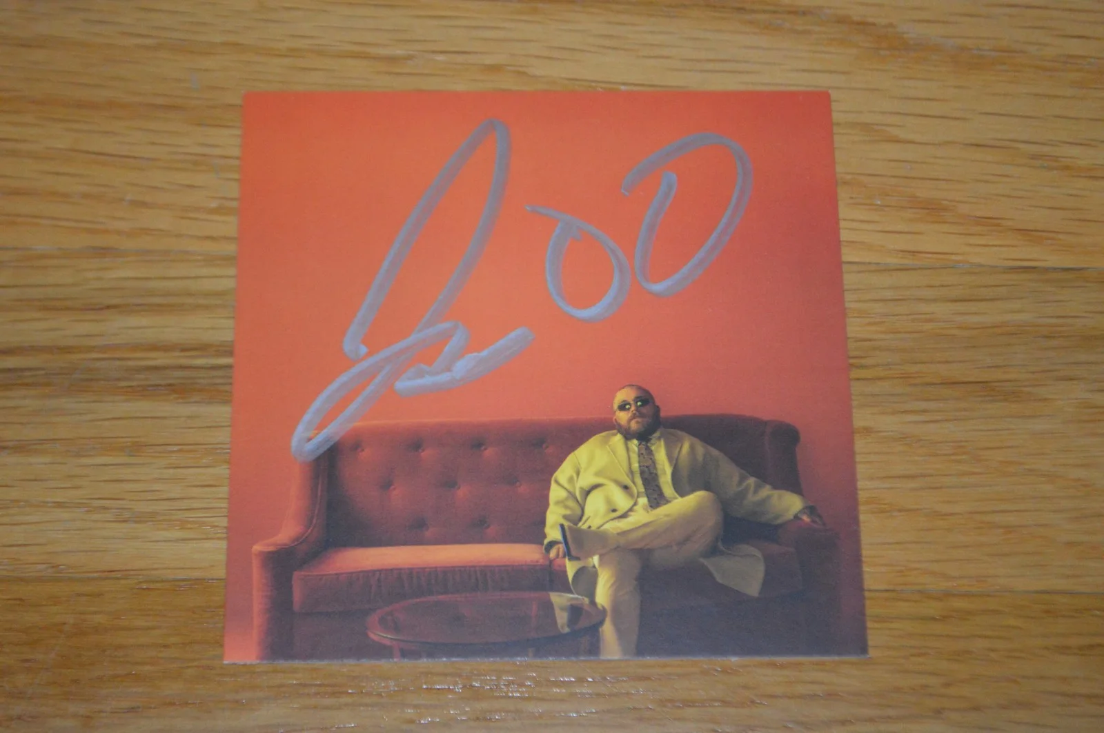 Teddy Swims Autographed "I've Tried Everything But Therapy" CD Insert with COA, image 2
