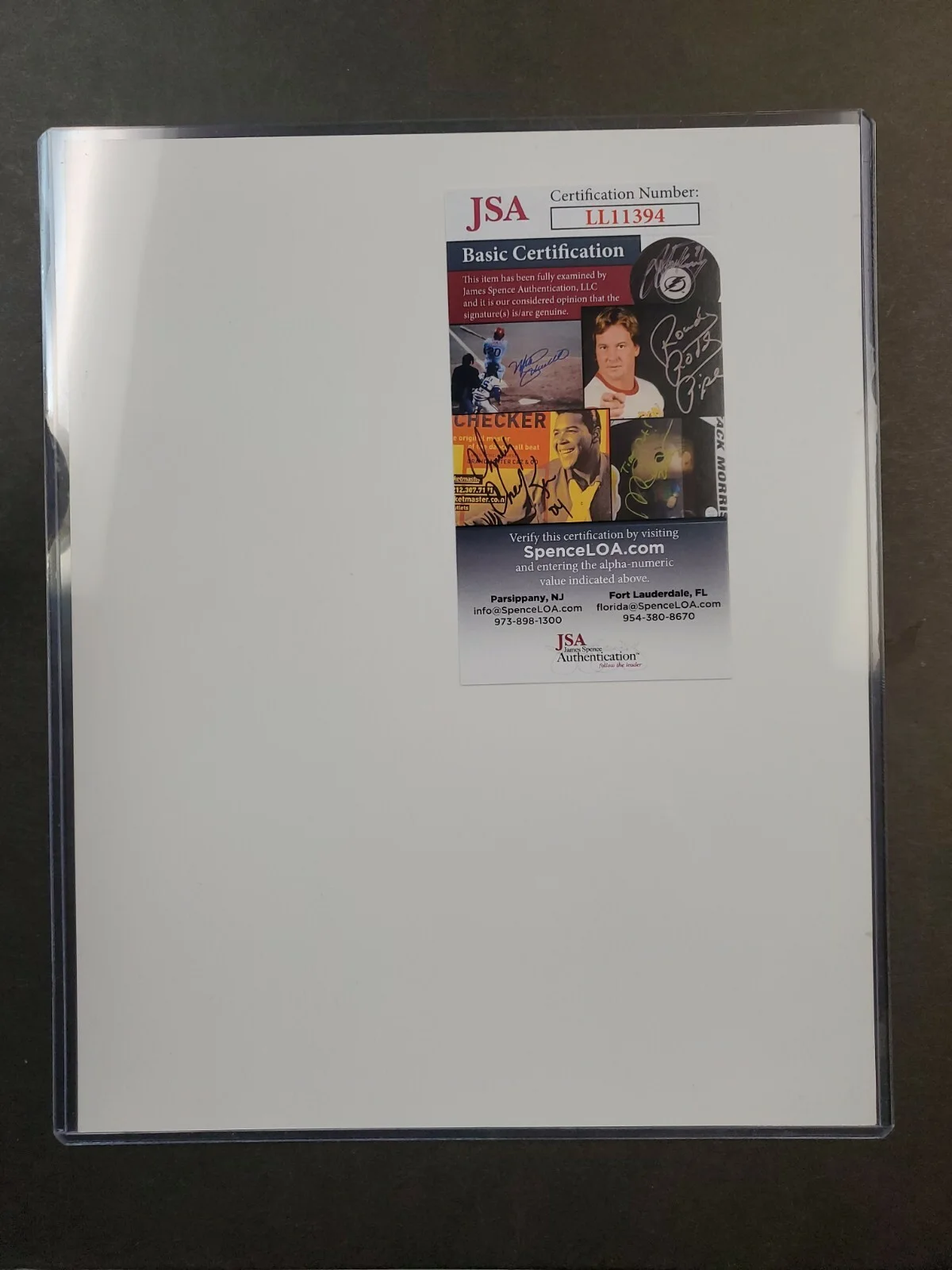 J.G. Hertzler — J.G. HERTZLER 8x10 Picture Martok Star Trek Deep Space Nine JSA COA AUTOGRAPH, image 2