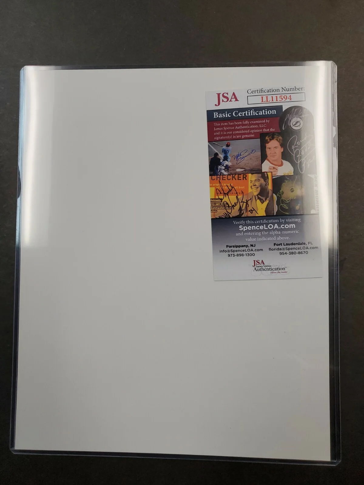 Chase Masterson — Chase Masterson 8x10 Photograph Star Trek Voyager JSA COA Personalized AUTOGRAPH, image 2