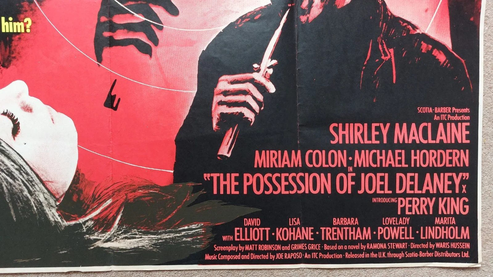 The Possession of Joel Delaney Original UK Quad Poster, изображение 4