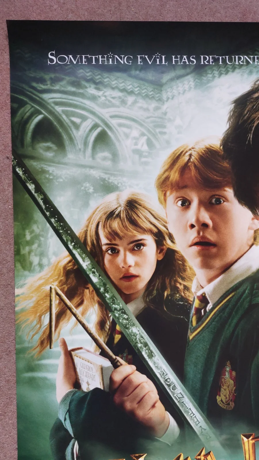 Harry Potter & the Chamber of Secrets Original US One Sheet Poster, image 2