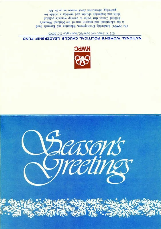Ed Asner — ED ASNER - INSCRIBED CHRISTMAS / HOLIDAY CARD SIGNED, image 2