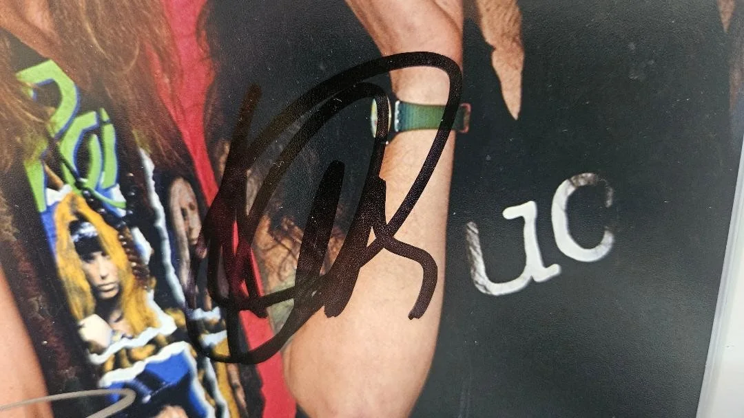 Bret Michaels, C.C. DeVille, Bobby Dall, Rikki Rockett — CC BOBBY RIKKI BRET MICHAELS SIGNED PHOTO 11X14 POISON AUTOGRAPHS BECKETT LOA, изображение 5