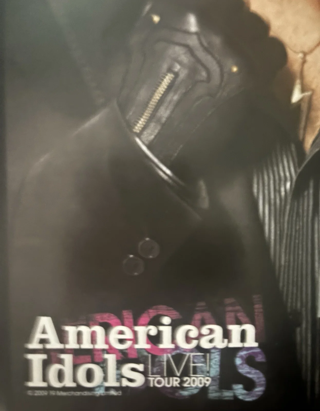 Adam Lambert Signed American Idol’s Live Tour.2009 8x10, image 2
