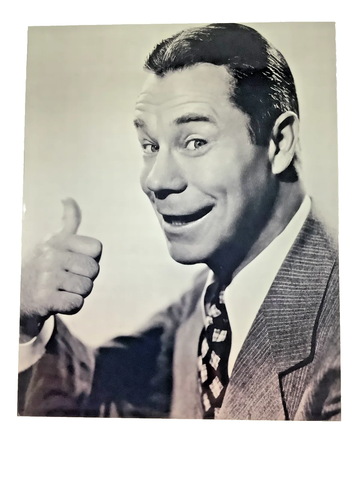 JOE E BROWN — JOE E BROWN COMEDIAN ACTOR HAND SIGNED BREAKFAST MENU (QUEEN MARY) SEPT 7, 1936, image 2