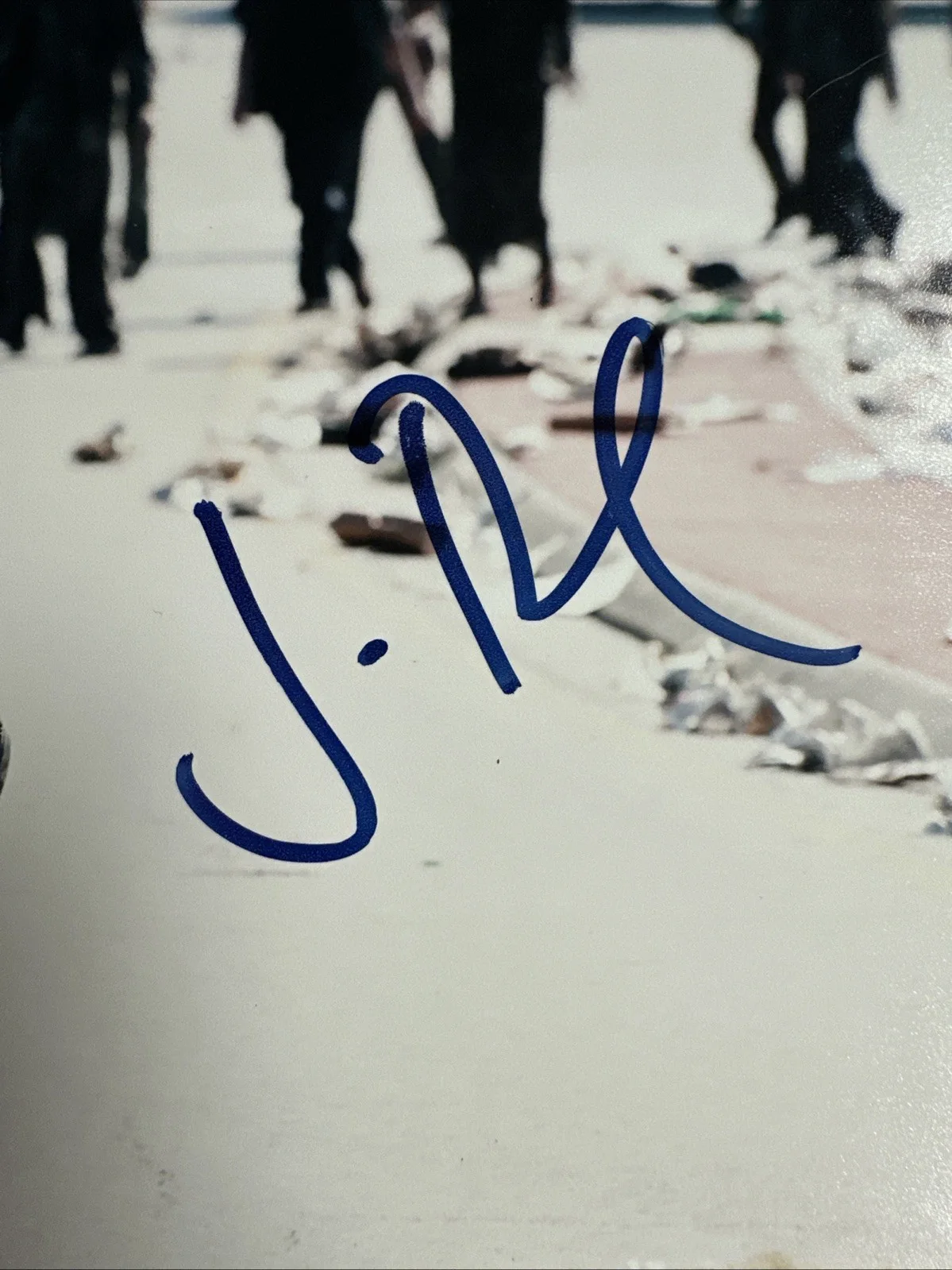 Jon Betnthal — Jon Bernthal Walking Dead 8 X 10 Autograph PSA, image 2