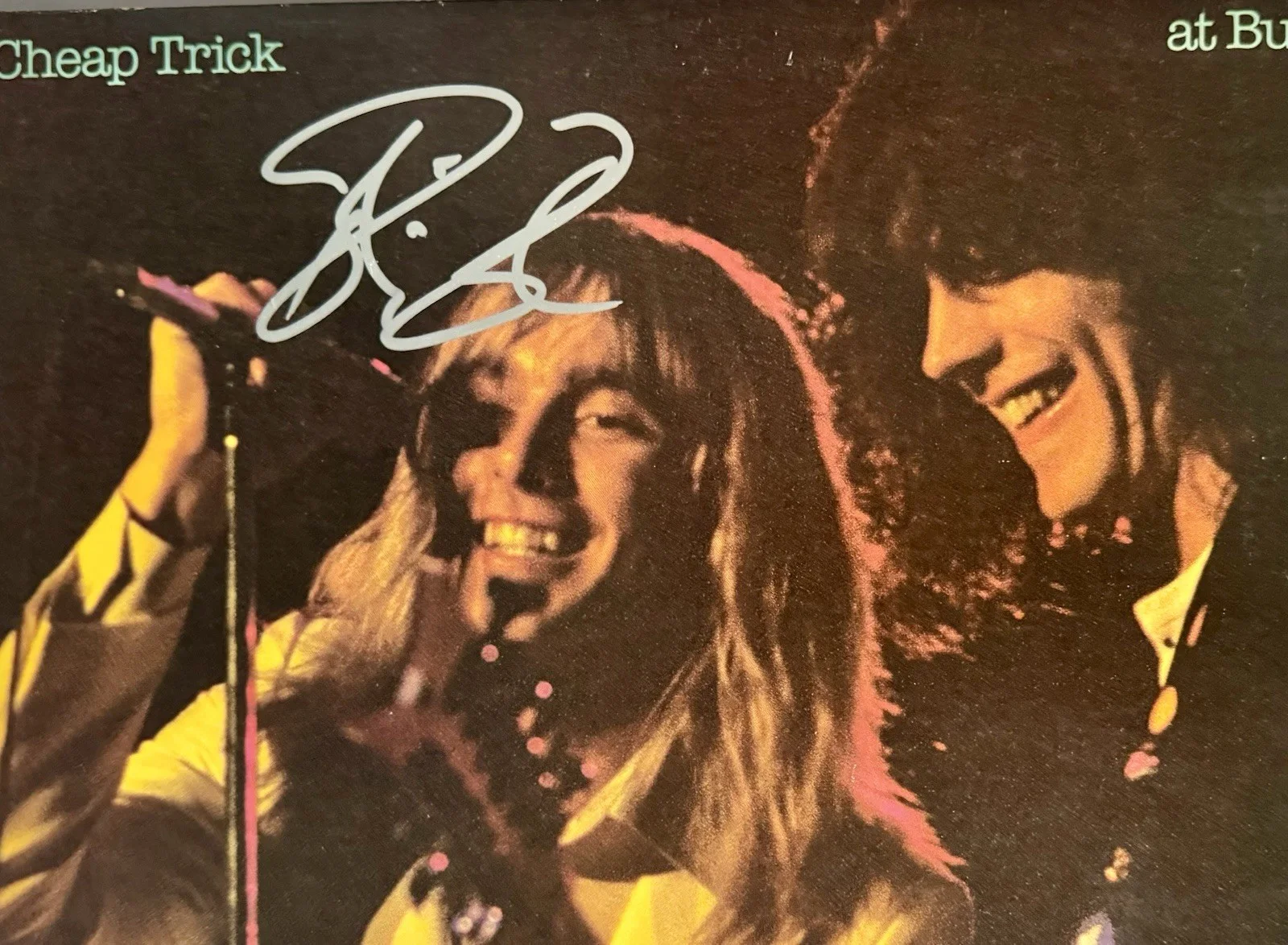 CHEAP TRICK ROBIN ZANDER HAND SIGNED AUTOGRAPHED VINYL ALBUM LP +JSA COA, изображение 3
