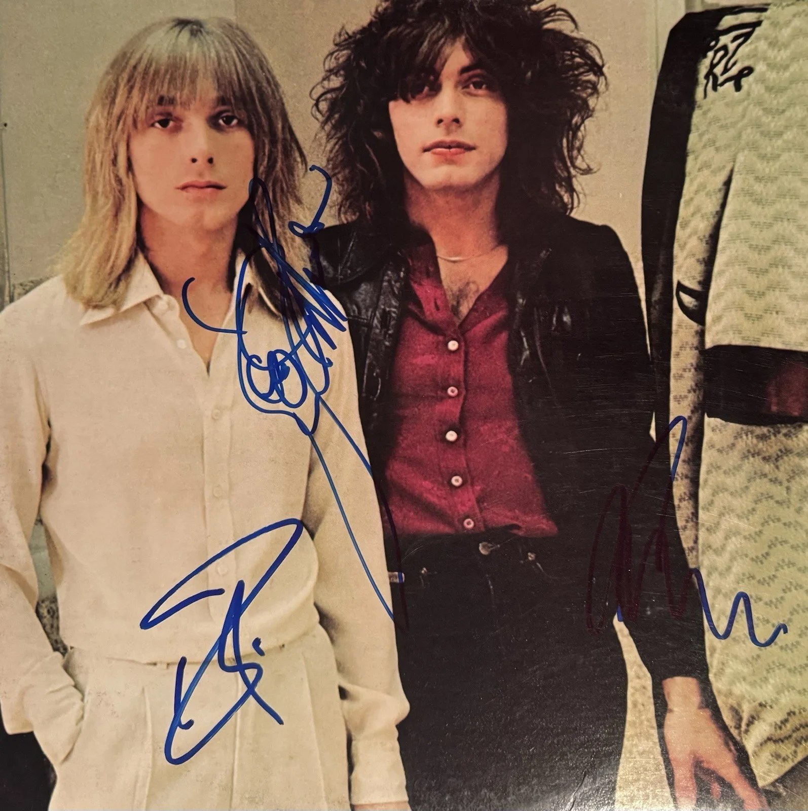 CHEAP TRICK ROBIN, RICK & TOM HAND SIGNED AUTOGRAPHED VINYL ALBUM LP +JSA COA., изображение 3