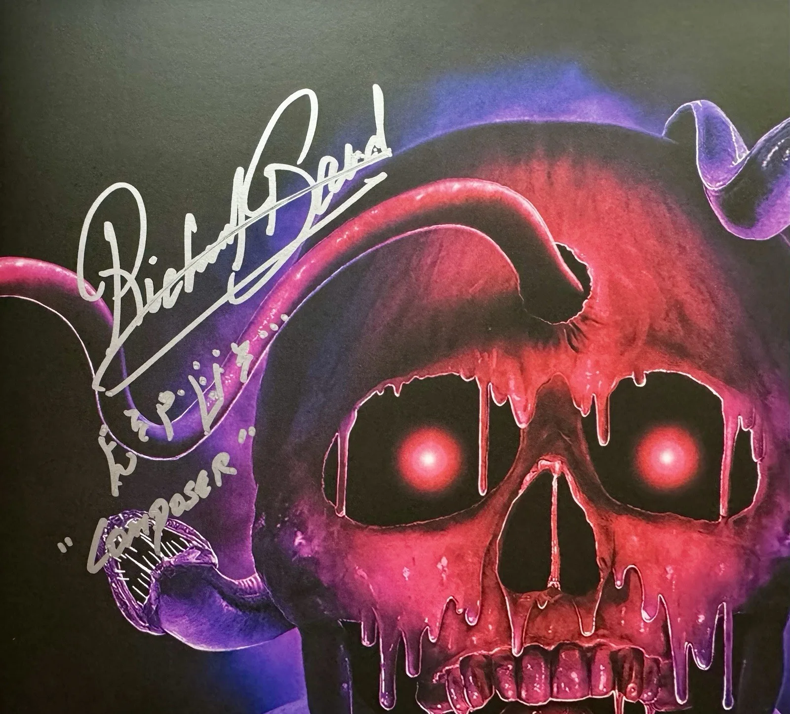 RICHARD BAND COMPOSER HAND SIGNED AUTOGRAPHED 'FROM BEYOND' VINYL ALBUM +JSA COA, image 3